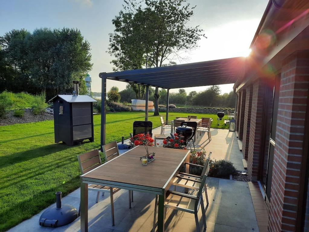 Ferienwohnung Sonnenaufgangsgenuss Harriersand Schwanewede Exterior photo